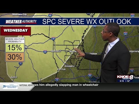 KNOE Thursday Morning Forecast With Meteorologist DeVonte' Dixon