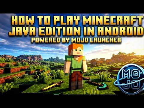 How to Play Minecraft Java edition in Android | Mojo Launcher| #minecraft 