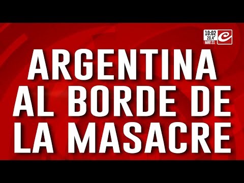 Argentina al borde de la masacre: continúan las amenazas de tiroteos en las escuelas
