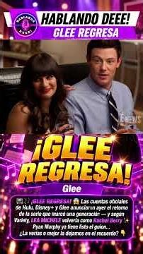 Glee REGRESA #glee #leamichele #rachelberry #series #tvshows