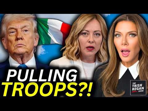 🚨 Trump Eyes 13,000 Troop Cut in Italy — Giorgia Meloni: “We Can’t Pay NATO”