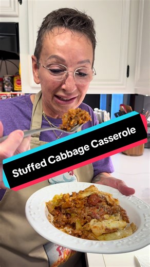 Stuffed Cabbage Casserole Recipe