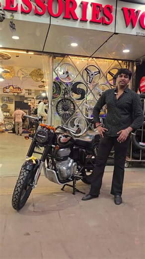 New Standard 350 Best Accessories | Modified Battalion Black | Bullet Modification | Royal Enfield