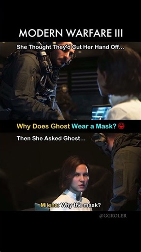 Why Does Ghost Wear a Mask 😂 MW3