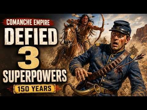 The Comanche Empire - The Fierce Cavalry That Defied 3 Superpowers for 150 Years