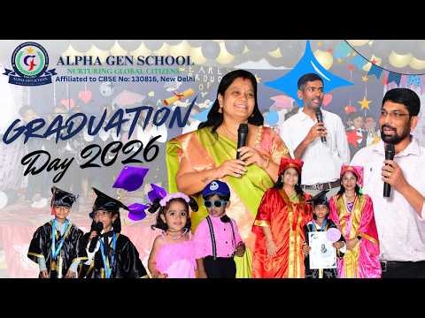 Graduation Day Highlights 🎉 | Best School Moments Ever | Alpha Gen School |