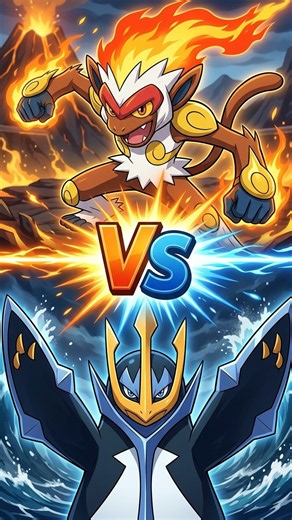 Who's That Pokémon? Infernape or Empoleon 🔥