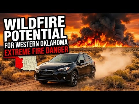 LIVE CHASER| OKLAHOMA | WILDFIRE DANGER