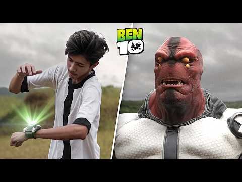Ben 10's Four Arms Transformation | Four Arms vs. Siren Head in Real Life
