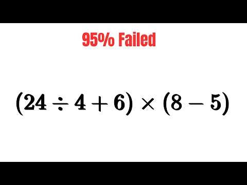 Only 1% Can Solve This Math Problem!