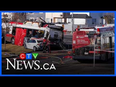 Three people dead, at least 19 more injured in devastating bus fire in Calgary