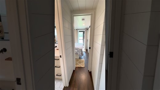 HUGE! stunning park model tiny house tour 🤩 🛠️ by Movable Roots Tiny Homes ✅ 58 x 11.5 ft = 399 sqft of main floor living space 275 sqft of screened porch space ✅ Designed as a short-term rental for Black Prong Resort’s 90-acre equestrian village in Florida | Tiny House Expedition