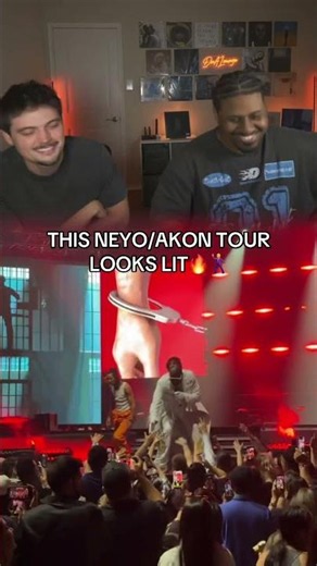 THE NE-YO & AKON CONCERT IS 🔥
