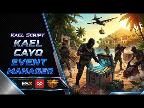 Ultimate FiveM Cayo Perico Event Script | Airdrops, Dead Body Looting & Air Defense (QBCore/ESX)