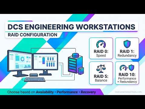 DCS Engineering Workstations RAID Configuration