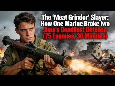 The "Meat Grinder" Slayer: How One Marine Broke Iwo Jima’s Deadliest Defense