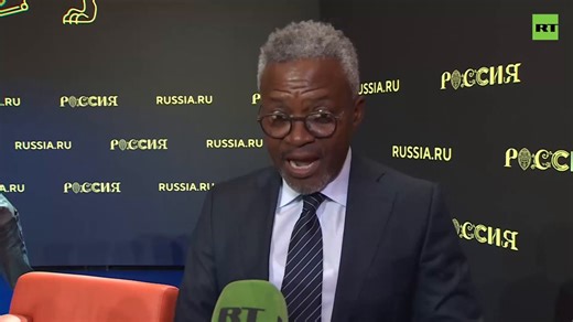 'HUGE surge in South Africa's collaboration with Roscosmos''We're building young people human capital, they're contributing to safety of space flight and space assets'Humbulani Mudau, Chief Exec Officer at SANSA, speaks to RT on sidelines of Russian Space Forum