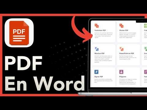 Comment convertir un PDF en document Word