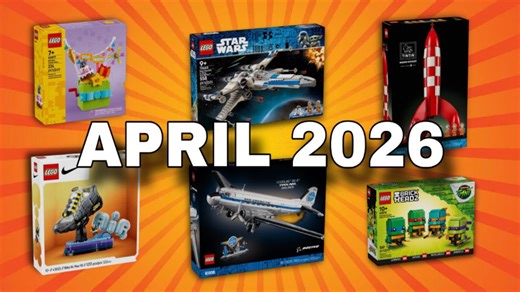 These Lego sets dropping in April 2026 might surprise you