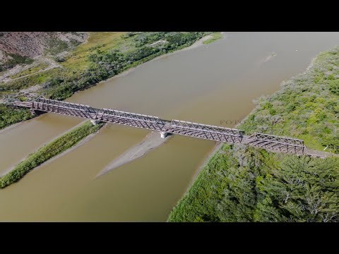 East Coulee Truss Bridge - 1936