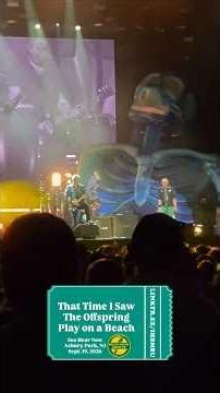 The Offspring play "Bad Habit" at Sea Hear Now (Asbury Park, NJ - Sept. 19, 2026)