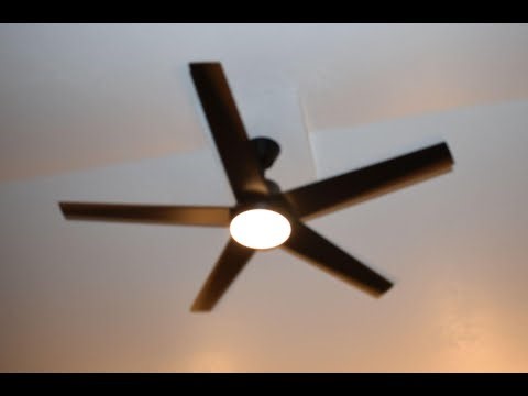 52 Inch Modern LED Ceiling Fan with Remote Install Video