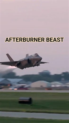 This F-35 Roar is INSANE #aviation #militarytech #fighterjet