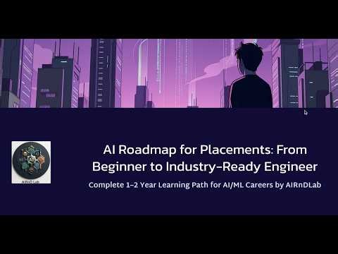 AI and Placement Roadmap #ai #placements