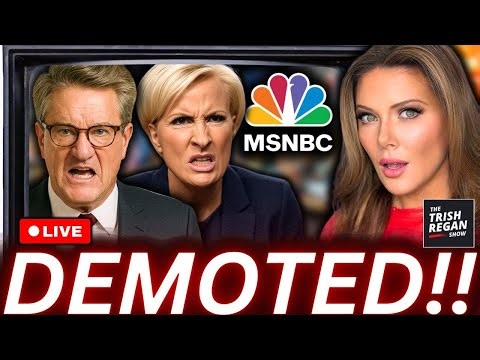 MSNBC DEMOTES Joe & Mika! 'Morning Joe' SLASHED as Network Collapse Deepens