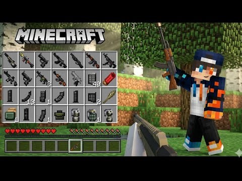 I Found the Most Realistic Gun Mod in Minecraft