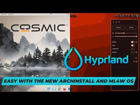 The Best of Both Worlds? Installing Cosmic + Hyprland on Arch Linux
