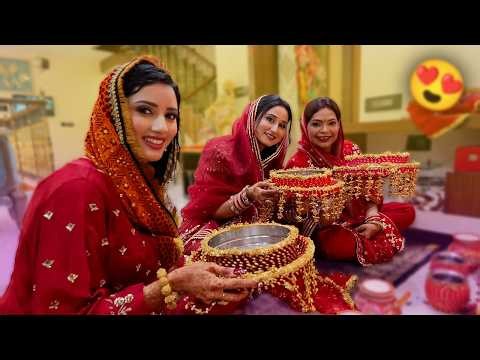 Karwachauth ho gaya ❤️ Sabne Eksath kiya Fast Open