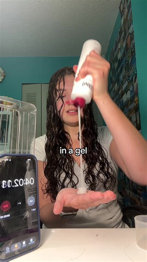 FASTEST curly hair routine #fastcurlyhairroutine #quickcurlyhairroutine
