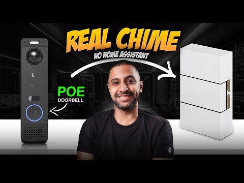 UniFi PoE Doorbell + Mechanical Chime (No Home Assistant)