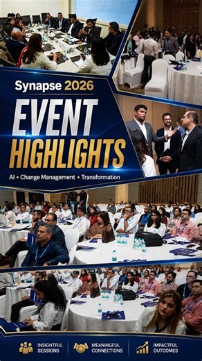 Inside Synapse 2026 Where Transformation Gets Real | #transformation #changemanagement #ai