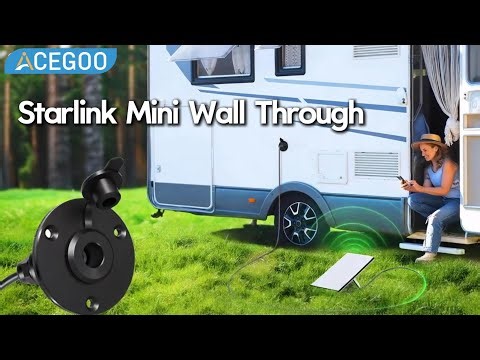 Acegoo Wall Through Connection For Starlink Mini