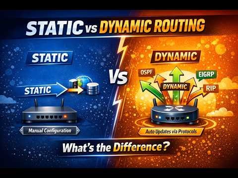 Static Vs. Dynamic Routing
