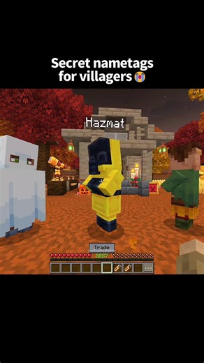 Minecraft: Actions & Stuff Secret Villagers Nametags Moments