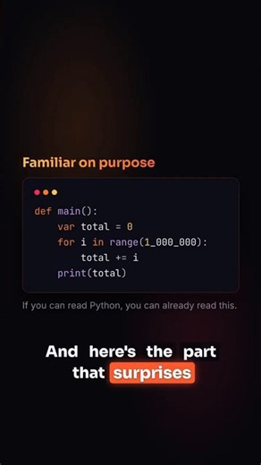 Mojo 🔥: write like python run like C
