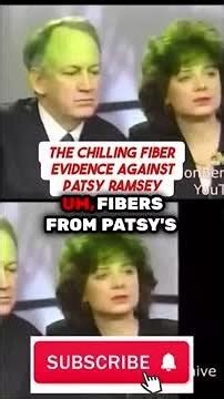 The chilling fiber evidence that ties Patsy Ramsey to the crime scene.