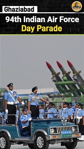 Ghaziabad: 94th Indian Air Force Day Parade in Hindon Air force station!
