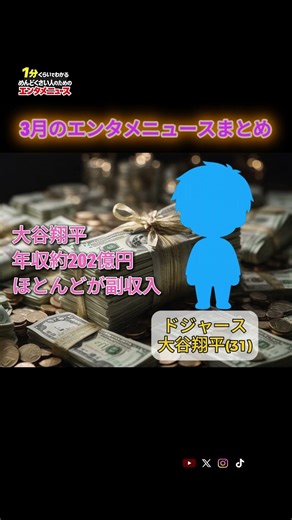 3月のエンタメニュースまとめ大谷翔平・松本人志・Adoほか注目ニュース【エンタメニュース】