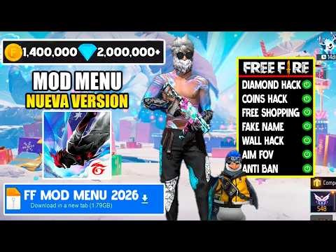 FREE FIRE MOD MENU 2026 v1.118.16 🔥DIAMANTES INFINITOS para FREE FIRE