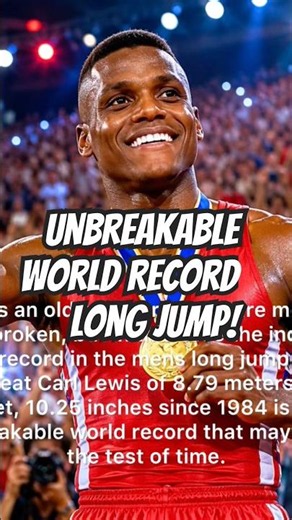 Carl Lewis Indoor World Record Long Jump 8.79 meters An Unbreakable World Record!