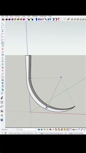 How to Create a Modern Parametric Sculpture in SketchUp | Step-by-Step Tutorial