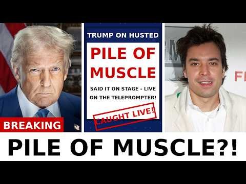 Trump OBSESSES Over Senator's Body on LIVE Stage, Then Jimmy Fallon HUMILIATES Him on LIVE TV!