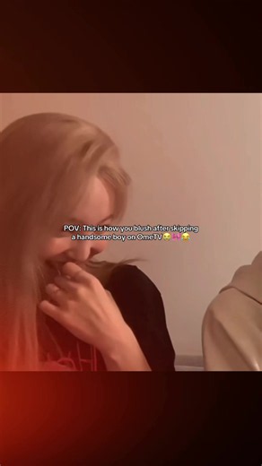 How to Blush After Skipping a Handsome Boy on OmeTV — Funny POV