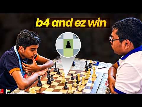 An incredible b4! wins the game | Shaunak vs Parambrata | National U-15 2026