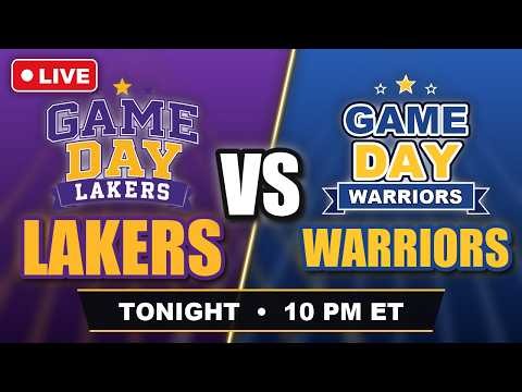 🏀 LAKERS vs WARRIORS LIVE | Lakers @ Warriors Watch-Along 🔴