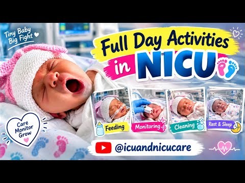 Full day Nicu baby activities 😍👨‍⚕️🏥